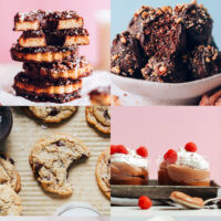 Image of chocolate desserts for Valentine's day